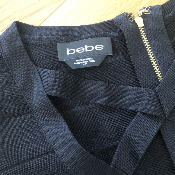 Bebe Black Dress - Picture 3 of 3